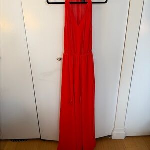 H&M Vibrant Red Maxi Dress